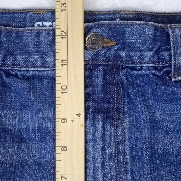 Vintage Chaps Jeans Mens Size 40x32 Straight Fit Blue Denim Relaxed Casual - Picture 5 of 16